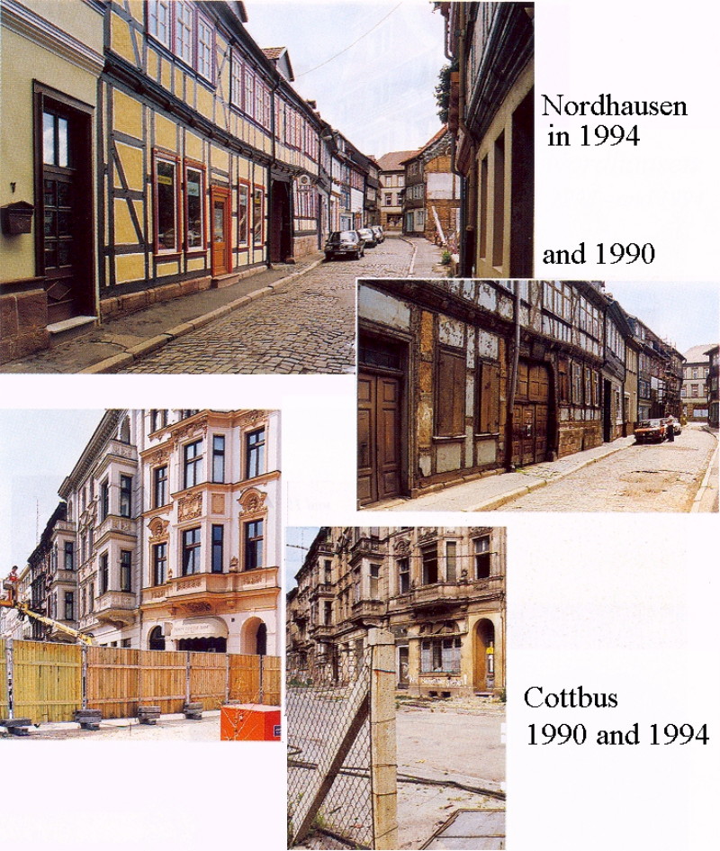 East Germany renewed after Unification